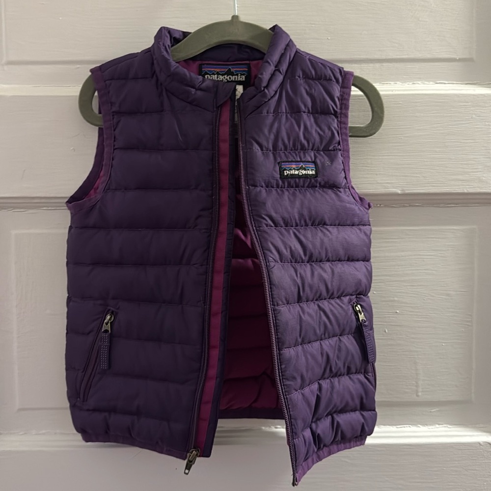 Patagonia Baby Down Sweater Vest, 2T, EUC